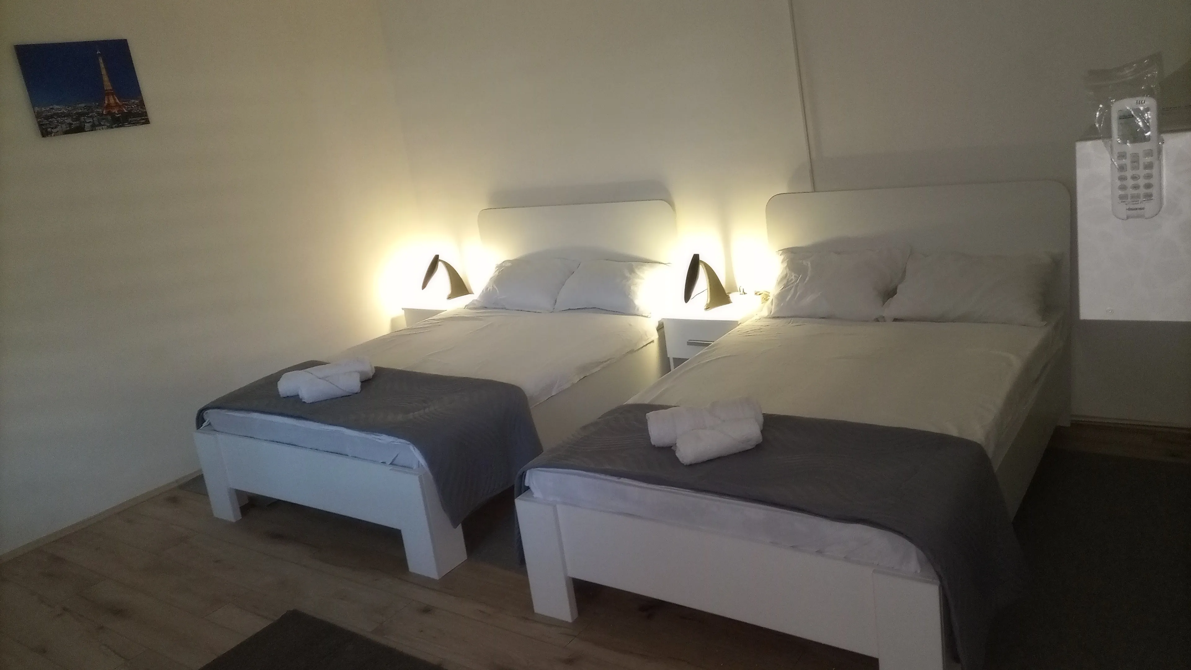 Apartman sa četiri ležaja u dve zasebne sobe